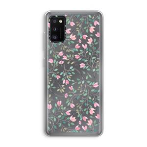 CaseCompany Sierlijke bloemen: Samsung Galaxy A41 Transparant Hoesje