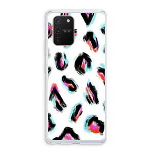 CaseCompany Cheetah color: Samsung Galaxy S10 Lite Transparant Hoesje