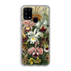 CaseCompany Haeckel Orchidae: Samsung Galaxy M31 Transparant Hoesje