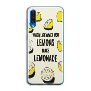 CaseCompany Lemonade: Samsung Galaxy A50 Transparant Hoesje
