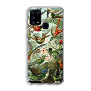 CaseCompany Haeckel Trochilidae: Samsung Galaxy M31 Transparant Hoesje