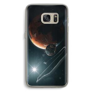 CaseCompany Mars Renaissance: Samsung Galaxy S7 Transparant Hoesje