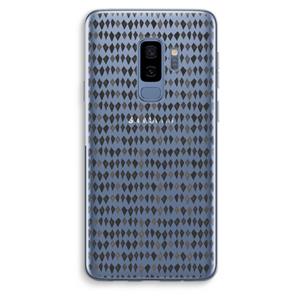 CaseCompany Crazy shapes: Samsung Galaxy S9 Plus Transparant Hoesje