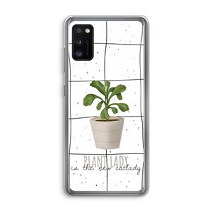 CaseCompany Kamerplant op vensterruit: Samsung Galaxy A41 Transparant Hoesje