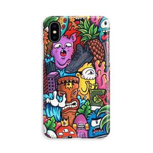 CaseCompany Vexx Mixtape: iPhone Xs Volledig Geprint Hoesje