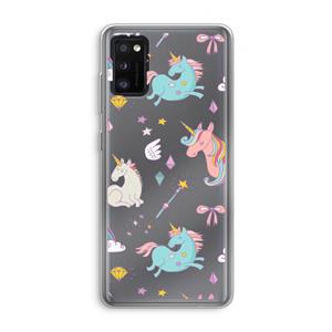 CaseCompany Fantasiewereld: Samsung Galaxy A41 Transparant Hoesje