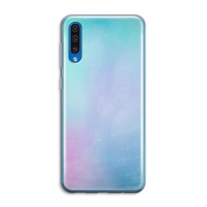 CaseCompany mist pastel: Samsung Galaxy A50 Transparant Hoesje