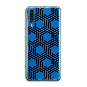 CaseCompany Geometrisch patroon: Samsung Galaxy A50 Transparant Hoesje