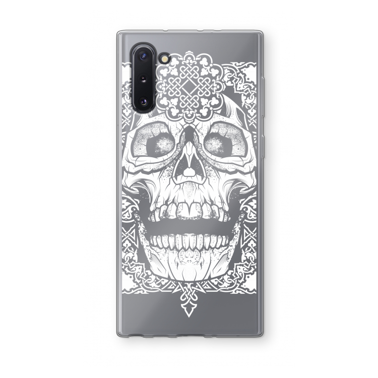 CaseCompany Seek & Destroy: Samsung Galaxy Note 10 Transparant Hoesje