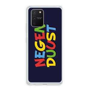 CaseCompany 90's One: Samsung Galaxy S10 Lite Transparant Hoesje