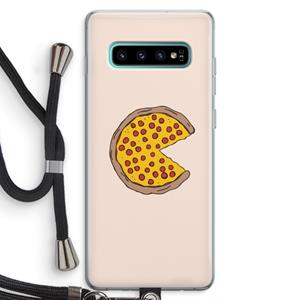 CaseCompany You Complete Me #2: Samsung Galaxy S10 Plus Transparant Hoesje met koord