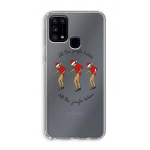 CaseCompany Jingle Ladies: Samsung Galaxy M31 Transparant Hoesje