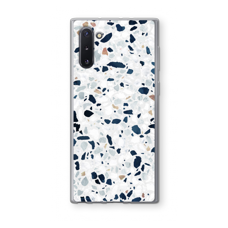 CaseCompany Terrazzo N°1: Samsung Galaxy Note 10 Transparant Hoesje
