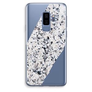 CaseCompany Gespikkelde marmer: Samsung Galaxy S9 Plus Transparant Hoesje