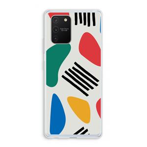 CaseCompany Illustratieve pop 1: Samsung Galaxy S10 Lite Transparant Hoesje