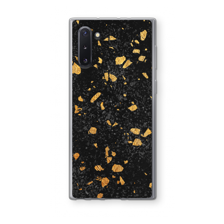 CaseCompany Terrazzo N°7: Samsung Galaxy Note 10 Transparant Hoesje