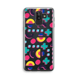 CaseCompany 8-bit N°2: Samsung Galaxy J8 (2018) Transparant Hoesje