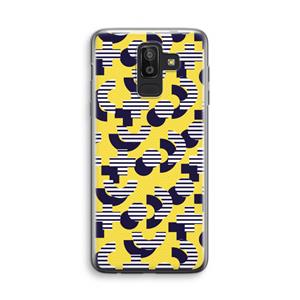 CaseCompany 8-bit N°3: Samsung Galaxy J8 (2018) Transparant Hoesje