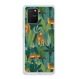 CaseCompany Luipaard 2: Samsung Galaxy S10 Lite Transparant Hoesje
