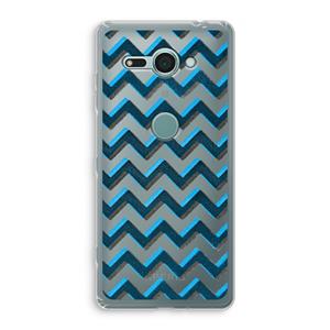 CaseCompany Onderbroken lijn: Sony Xperia XZ2 Compact Transparant Hoesje