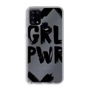 CaseCompany Girl Power #2: Samsung Galaxy M31 Transparant Hoesje