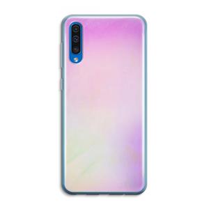 CaseCompany Flow mist pastel: Samsung Galaxy A50 Transparant Hoesje