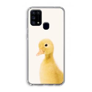 CaseCompany Duke: Samsung Galaxy M31 Transparant Hoesje
