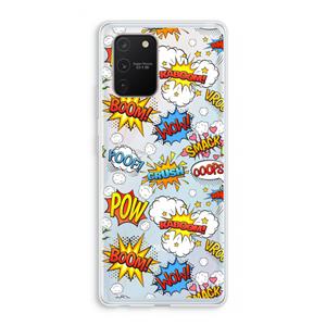 CaseCompany Pow Smack: Samsung Galaxy S10 Lite Transparant Hoesje