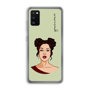 CaseCompany Pop-Art Creator: Samsung Galaxy A41 Transparant Hoesje