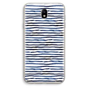 CaseCompany Verrassende lijnen: Samsung Galaxy J7 (2017) Transparant Hoesje