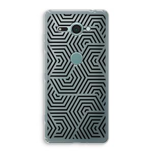 CaseCompany Magic pattern: Sony Xperia XZ2 Compact Transparant Hoesje
