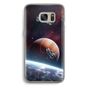 CaseCompany Examiner: Samsung Galaxy S7 Transparant Hoesje