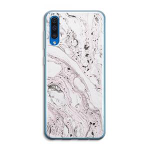 CaseCompany Mengelmoes: Samsung Galaxy A50 Transparant Hoesje