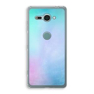 CaseCompany mist pastel: Sony Xperia XZ2 Compact Transparant Hoesje