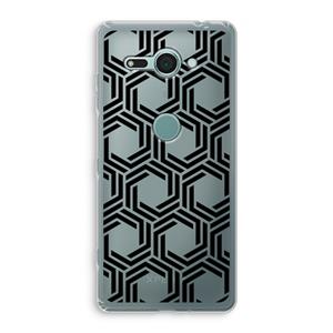 CaseCompany Geometrisch patroon: Sony Xperia XZ2 Compact Transparant Hoesje