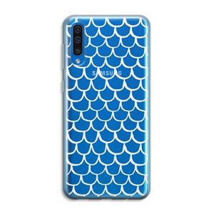 CaseCompany Dakpannetjes: Samsung Galaxy A50 Transparant Hoesje