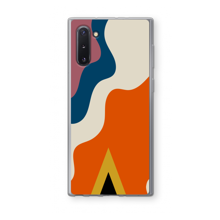 CaseCompany Noor A: Samsung Galaxy Note 10 Transparant Hoesje