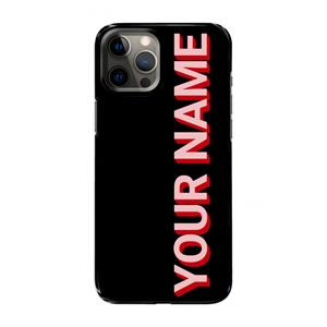 CaseCompany Namecase: Volledig geprint iPhone 12 Pro Max Hoesje