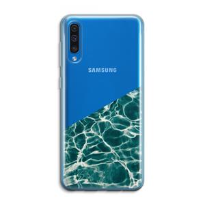 CaseCompany Weerkaatsing water: Samsung Galaxy A50 Transparant Hoesje