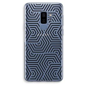 CaseCompany Magic pattern: Samsung Galaxy S9 Plus Transparant Hoesje