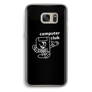 CaseCompany Floppyhead: Samsung Galaxy S7 Transparant Hoesje