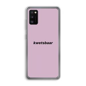 CaseCompany kwetsbaar: Samsung Galaxy A41 Transparant Hoesje