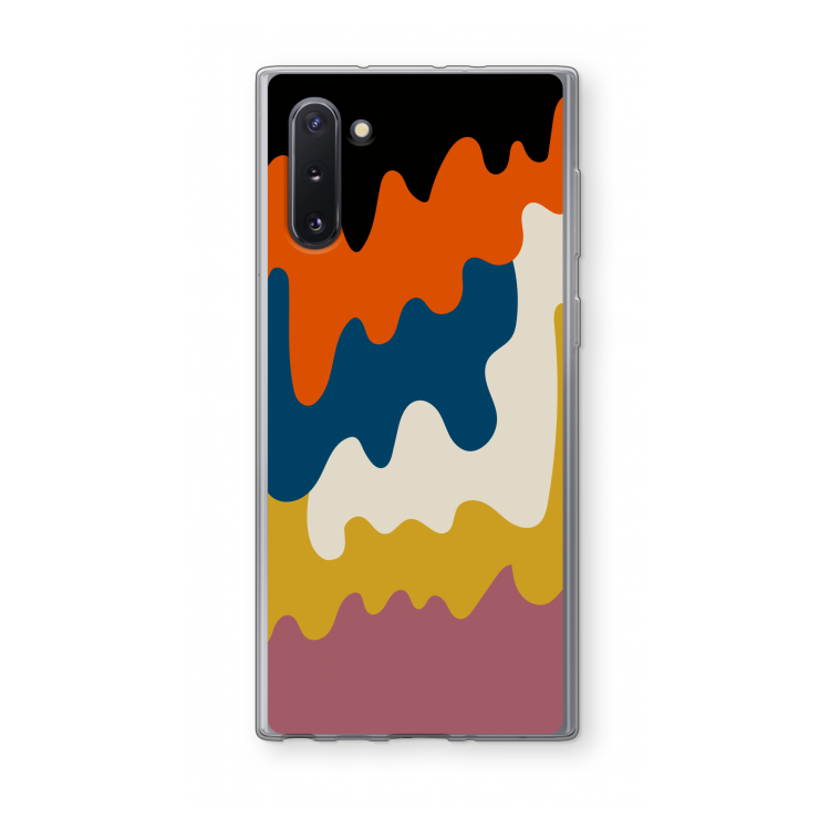 CaseCompany Baar A: Samsung Galaxy Note 10 Transparant Hoesje
