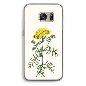 CaseCompany Tansy: Samsung Galaxy S7 Transparant Hoesje