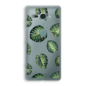 CaseCompany Tropische bladeren: Sony Xperia XZ2 Compact Transparant Hoesje