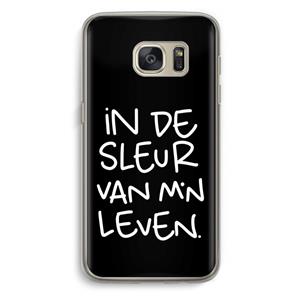 CaseCompany De Sleur: Samsung Galaxy S7 Transparant Hoesje