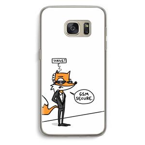 CaseCompany GSM secure: Samsung Galaxy S7 Transparant Hoesje