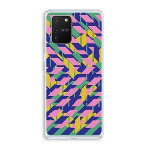 CaseCompany Skew Blush 1: Samsung Galaxy S10 Lite Transparant Hoesje
