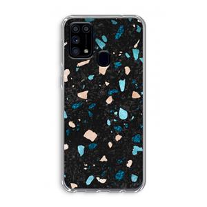 CaseCompany Terrazzo N°11: Samsung Galaxy M31 Transparant Hoesje