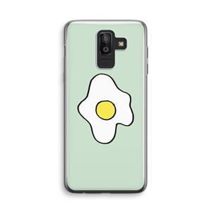 CaseCompany Spiegelei: Samsung Galaxy J8 (2018) Transparant Hoesje